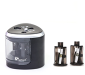 New Automatic pencil sharpener Two-hole Electric Switch Pencil Sharpener stationery Home Office School Supplies