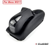 For Mercedes Benz W211 Automatic Gear Shift Knob Lever Shifter Stick Leather Gaiter Boot Cover Case Car Styling Accessories
