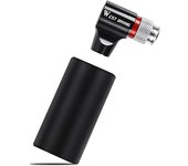 WEST BIKING Portable Bike Pump Air CO2 Inflator Insulated Sleeve Bicycle Accessories Schrader & Presta Valve Mini Bicycle Pump