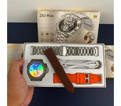 Z83 Max Smart Watch for Men Women NFC Smartwatch Men's Wristwatch Straps Waterproof Wrist Watches Fitness Bracelet with 3 Straps