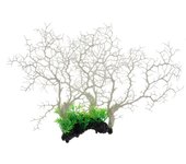 Creative Decorative Willow Iron Tree Landscape TPC Colorful Aquarium Simulation Tree Lifelike Underwater Ornament Fish Tank