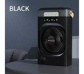 Mini Aire Acondicionado Portatil con Mando,  3 Velocidades, Luz de 7 Colores, Temporizador de 1-3H, Enfriador de Aire Portátil Interior