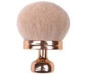 Brocha de maquillaje corporal Extra grande para autobronceador, bronceador de maquillaje para piernas, brocha Kabuki impecable de forma ovalada, brocha para base Kabuki
