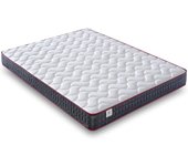 Colchon 90x190 Viscoelástico Doble Cara Invierno/Verano. Firmeza Media MemorySens. Adaptable, Higiénico y Transpirable. Individual Color Gris. Modelo Moon Altura 14 cm