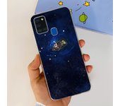 Matte Phone Case For Samsung galaxy A21S Smart Phone Cover Soft Silicone TPU Back Cover For Samsung A21s Galaxy Football Cartoon