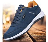 Zapatos y zapatillas de deporte de cuero informales de verano para hombre. novedad