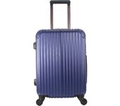 Maleta Avión Equipaje de Mano Viaje Cabina Trolley ABS Rígida 4 Ruedas Maleta de cabina rigida con asa telescopica 55x35x20CM