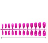 Colorful Coffin Nails Full Cover Press On Short Coffin Stick Glue On Nails For Women Ballerina False Gel Nails Art Tips For Women And Girls