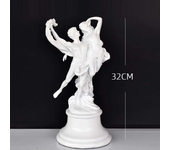 Ancient Greek God of Love Sculpture Angel Room Decor Creative Figures Couple Resin Statue Retro Home Decor Ornament Wedding Gift