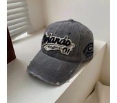 Sombrero de béisbol con agujeros para hombre y mujer, gorra de béisbol con visera de algodón lavado Retro, visera Snapback de mo