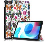 For Realme Pad Mini Case PU Leather Tri-Folding Stand Magnetic Protective Cover for Funda Realme Pad 10.4 inch 2021 Tablet Kids