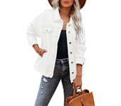 Chaquetas vaqueras para mujer, abrigos femeninos, prendas de vestir exteriores, Otoño e Invierno