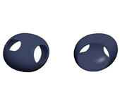 1 Pair Soft Anti Slip Silicone Ear Cover For AirPods 3 Earphone Protective Earbuds Eartips Earphone Replacement Accessories
