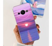 For Funda Xiaomi Redmi A3 Case 2024 Fashion Flower Transparent Silicone Soft TPU Phone Case For Xiomi Redmi A3 RedmiA3 4G Covers