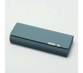 Anti-stress New Hard Shell PU Leather Sunglasses Case Solid Color Glasses Storage Box Men