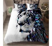 Quilt Cover Digital Art Dreamcatcher Wolf Duvet Cover Set Usa King Queen Full Twin Size Uk Single Bed Linen Set