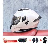 Casco moto modular hombre mujer aire libre seguro Equipo Protector trail rally