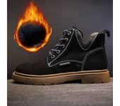 Nuevas botas cortas de mujer botas planas de mujer zapatos de mujer locomotora negra botas finas