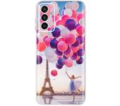 For Samsung M13 4G Case 6.6" SM-M135F Flowers Rose Transparent Phone Case Back Cover Soft Cover For Samsung Galaxy M13 M 13 Capa