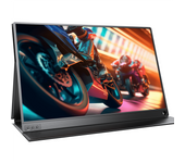 Portable Monitor Uperfect 16.1" Gaming J05 2K 1440 144Hz IPS 1000:1 HDR,USB C travel second monitor, suitable for laptop phone