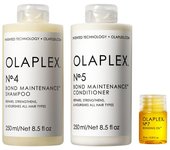 Olaplex Wash and Kit: No. 4, 5, 7, Shampoo Conditioner Set Cleanse, Hydrate, Control Frizz Up to 72 Hours, Bonding Oil for Shine