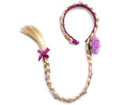 Elsa Cosplay Weaving Braid Tangled Kids Rapunzel Headband Princess Hair Girl Wig Princess Girls Headband Kids Hair Hoop Braided