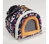 Bolsa de viaje para mascotas, bolsa transpirable para hámsteres y cobaya, jaula para chinchillas y conejos