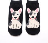 Cute Dog Cartoon Super Soft Boat Socks Korean Cartoon Comfortable Breathable Odorless Pure Cotton Socks Women