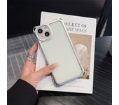Funda blanda transparente chapada para iPhone 16 15 14 13 12 11 Pro Max XR XS Max Xiaomi Poco X3 GT Redmi Note 13 Pro Plus 11 10
