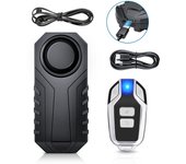 Elecpow Bicycle Alarm 113dB Rechargeable Bike Anti Theft Alarm System IP65 Waterproof Motorcycle Electric Scooter Alarm
