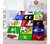 Cartoon Anime   Mouse, , Minnie Love Blanket Adult Bedroom Family Blanket Children's Gift