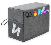 Sewing Machine Cover Foldable Large Polyester Dust Cover Protector for Most Standard Singer and Brother Machines