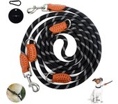 Correas de Perros, 3m Correa para Perro Ajustable en 5 Longitudes Correa Perro con Banda Reflectante, Correa de Adiestramiento p