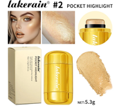 Makeup Highlight Bronzer Stick Shimmer Champagne Brown Shine Highlighter Cream Face Body Brighten Glitter Natural Contour Blush