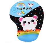Silicone Ergonomic 3D Game Mouse Pad Anti Slip Mousepad With Wrist Rest Optical Trackball Mat Mice Mat Wrist Mouse Pad Mice Pad