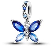 Fit Original  Bracelet Silver Plated Sunflowers Tulip Charms Pendants Beads For Women Jewelry Making Gift