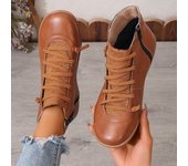 Ms. Martin flat casual boots, autumn