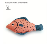 Juguete realista para gatos y peces, juguete interactivo de peluche para masticar con sonido, a prueba de mordeduras para gatos y gatitos, estimula el juego, 1 ud.