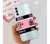For Samung Galaxy M13 SM-M135F Case Bumper Soft Clear TPU Silicone Back Shell Cover For Samsung M13 M33 M53 5G Flower Ins Capas