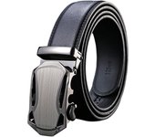 Mens Belt Slide Ratchet Belts with Heavy Duty Quick Release Buckle Stylish Business Belt for Business Working Office