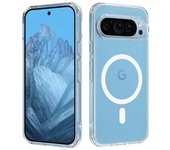 Transparent Magnetic Phone Cases for Google Pixel 9 Pro XL 9a 9 Pro 8a 7a 8 7 Pro Protective Cover