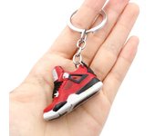 3D Mini 3D Sports Shoes Keychain Basketball Shoes Keychain Finger Skateboard Accessories Men's and Women's Trendy Pendant
