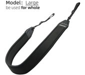 T&YFOTOP Elastic Neoprene Camera Neck Strap for Canon Nikon Sony Pentax Fujifilm Olympus SLR DSLR Mirrorless Cameras