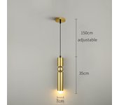 Nordic Dining Chandelier Simple Ceiling Lamp Modern Design Bar Counter Light Cord Pendant Lamp
