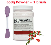 650g Chamomile Hyaluronic Acid Facial Moisturizing Mask Powder with Silicone Brush Increasing Skin Elasticity Rose Jelly Mask