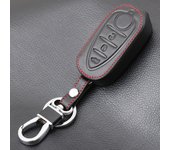 3 Buttons Genuine Leather Flip Auto Key Case Fob Cover For Alfa Romeo Mito Giulietta 159 Gta Folding Keys keychain