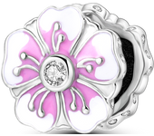 Magical Pink Cherry Pearl Original Silver DIY Bracelet 3MM Women's Jewelry Birthday Gift Natural Main Stone