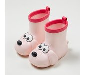 Bebé zapatos de agua antideslizante impermeable tubo medio zapatos de lluvia de los niños botas de lluvia de los niños