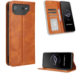 Funda de cuero antideslizante para teléfono móvil Asus Rog 5 6 7 zenfone 8 9 ranura de tarjeta de visita Pu billetera clip botón