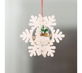 Árbol de Navidad, Papá Noel de Colores, Muñeco de Navidad, Ciervo